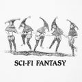 Sci-Fi Jester's Privilege Tee, white