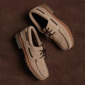 Timberland Authentic 3-Eye Boat Shoe, beige
