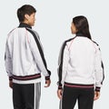 adidas Tyshawn Track Jacket, crystal white / black / better scarlet