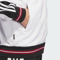 adidas Tyshawn Track Jacket, crystal white / black / better scarlet