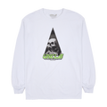 Pleasures Soundscape LS tee, white