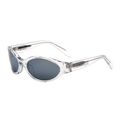 Pleasures X Akila Reflex Sunglasses, clear