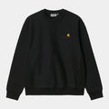 Carhartt  American Script sweat, black