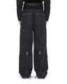 Racer Cargo Coated Pants, black