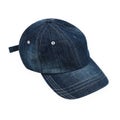Yardsale Faded Slub Denim Cap, blue