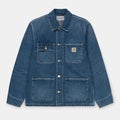 Carhartt Michigan Coat, blue mid worn wash