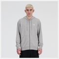 New Balance Sport Essentials Full Zip Hoodie, athletic grey