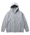 Snow Peak Recycled Cotton Zip Up Hoodie, grey