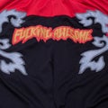 Fucking Awesome Muay Thai Basketball Short, red / black