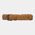 Carhartt Plait Belt, leahter honey / gold