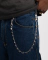 Two Jeys Stars Pant Chain, silver