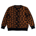 There Tore Knit, black / brown