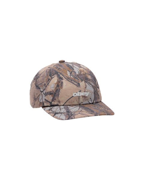 Obey Pace Trail Cap, fence camo