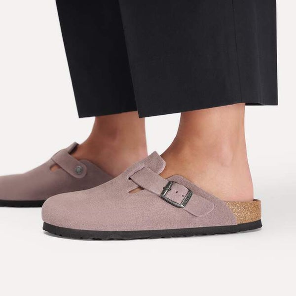 Birkenstock Boston BS Narrow Fit, faded purple tonal FB
