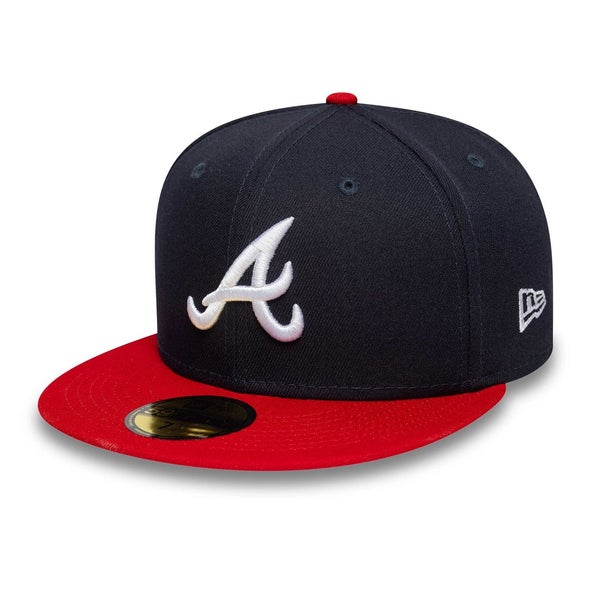 New Era Atlanta Braves On-Field 59FIFTY, navy / red