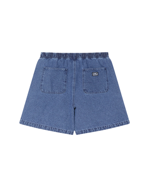 Obey Easy Denim Shorts, light indigo