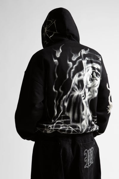 Wasted Paris ATM Boxy Ziphood, black