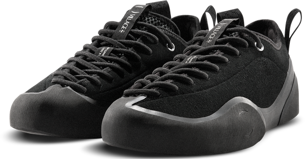 Village PM 1PM, black suede/ natural black