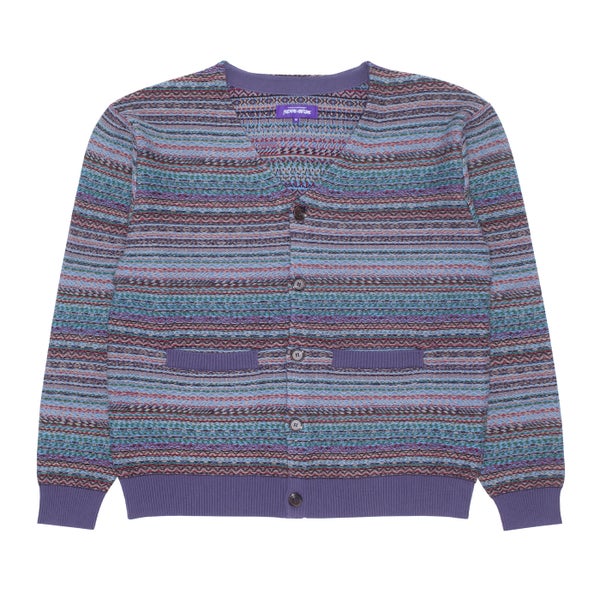 Fucking Awesome Dill Painting  Intarsia Cardigan