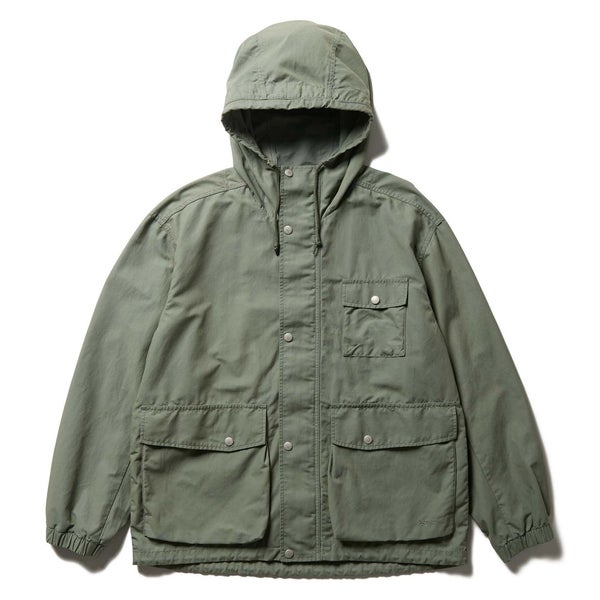 Snow Peak Light Dobby Cloth Parka, green