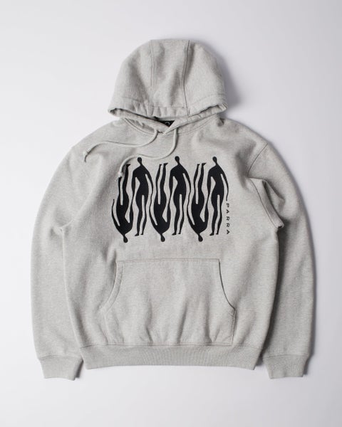Parra Connected Guy Hoodie, heather grey