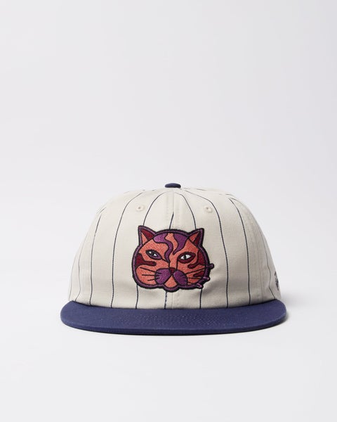 Parra Earl Face 6 Panel Hat, blue