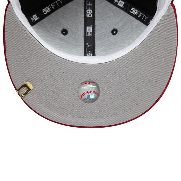 New Era Philadelphia Phillies Visor Clip 59FIFTY , black / red