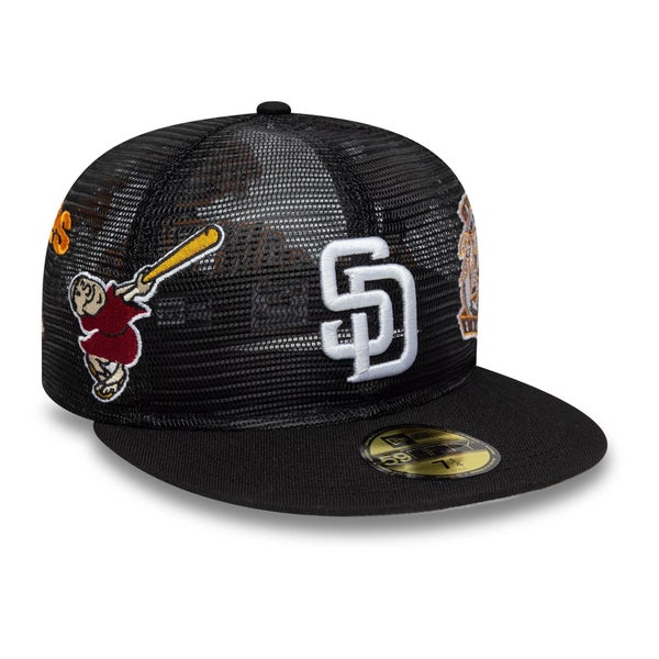 New Era San Diego Padres MLB 59FIFTY Fitted Cap, black