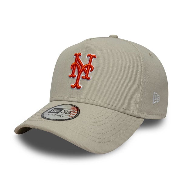 New Era New York Mets Outline Script E-Frame, light beige