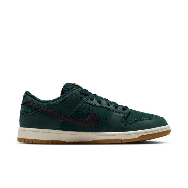 Nike SB Dunk Low ISO, deep fir / black