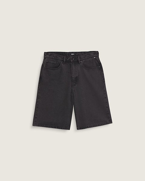 Vans Check-5 Baggy Denim Shorts, washed black