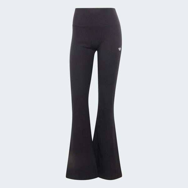 adidas Essentials Rib Flare Leggings, black