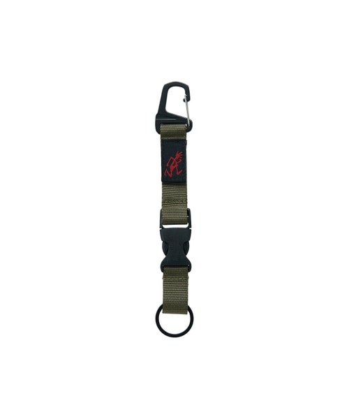 Gramicci Webbing Key Holder, dark olive