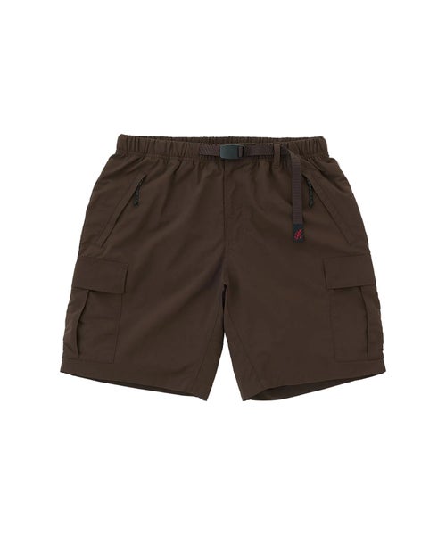 Gramicci Nylon Explorer Cargo Shorts, chocolate