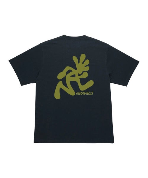 Gramicci Running Man Tee, vintage black