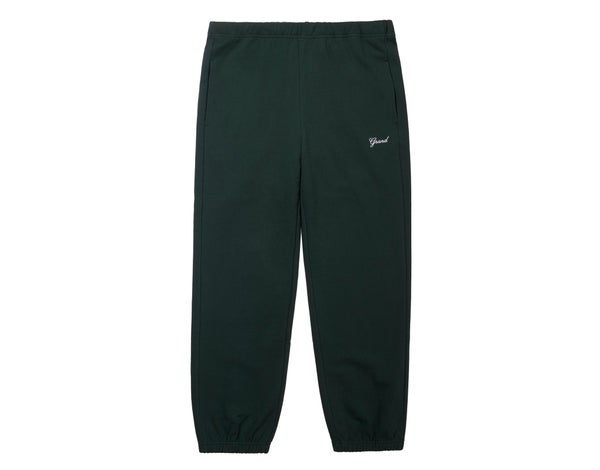 Grand Script Sweatpants, forest