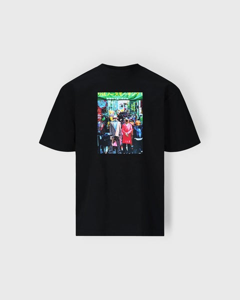 Pleasures X Daft Punk Harajuku T-Shirts, black