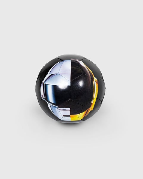 Pleasures X Daft Punk Helmets Soccer Ball, black