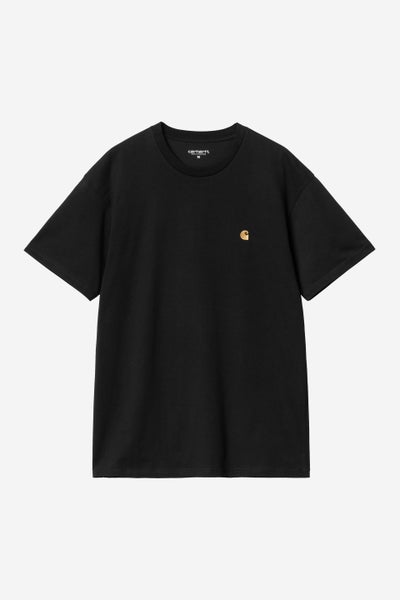Carhartt Chase tee, black / gold