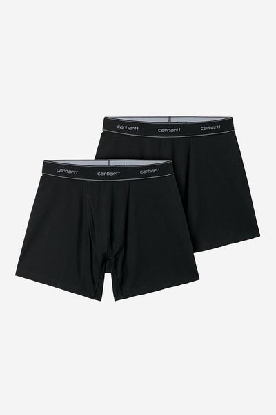 Carhartt Cotton Trunks 2-pack, black + black