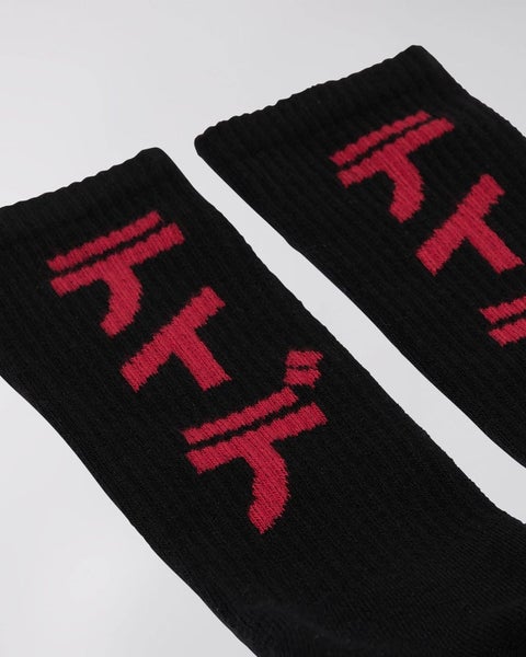 Edwin Teide Socks, black