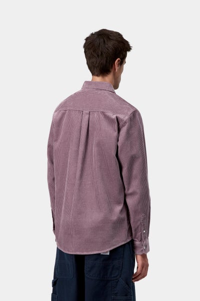 Carhartt L/S Madison Cord Shirt, phlox
