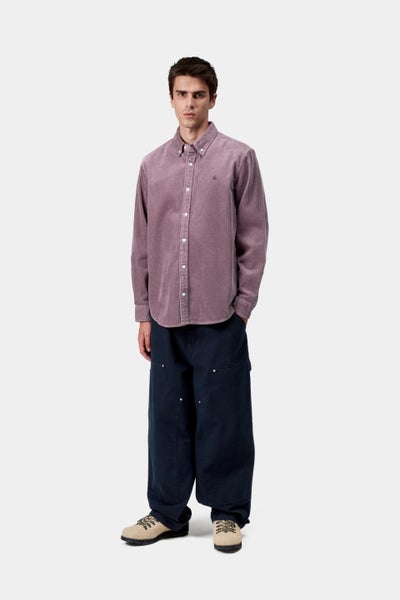 Carhartt L/S Madison Cord Shirt, phlox