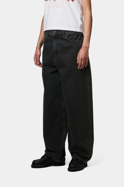 Carhartt Brandon Pant W's, black stone washed
