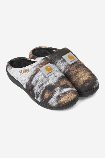 Carhartt X Subu Cordura Slippers, wild dog print