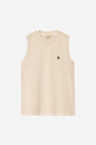 Carhartt Women's Nelson A-Shirt, fleur de sel garment dyed