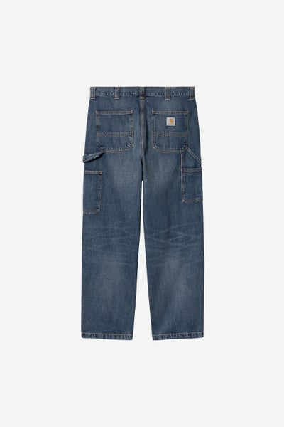 Carhartt OG Single Knee Pant, blue dark used wash