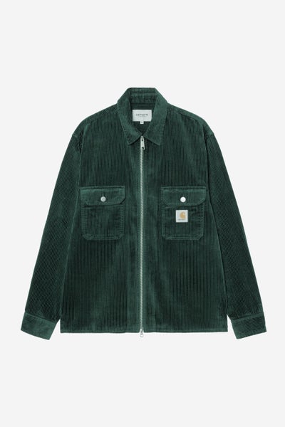 Carhartt Reynold Shirt Jac, dark fir rinsed
