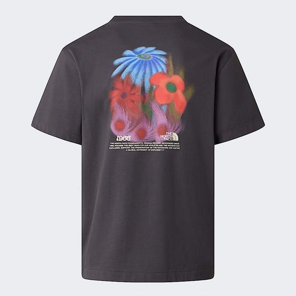 The North Face 1966 Floral RX Tee, anthracite grey