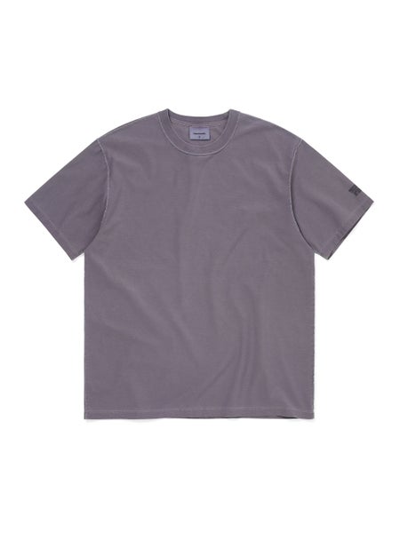 thisisneverthat Overdyed Reverse Tee, washed purple